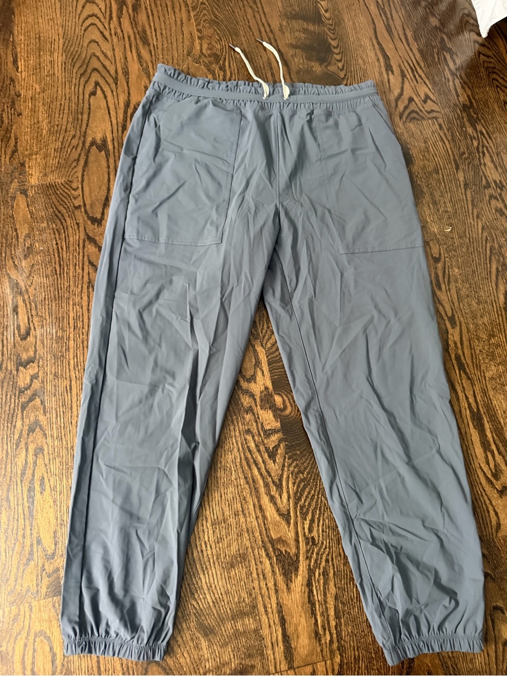 Men's Casual Elastic-Waist Jogger Pants - Slate Gray